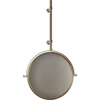 polished brass - MbE mirror