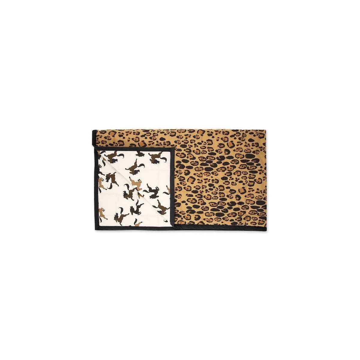 Leopard / Horse - bedspread