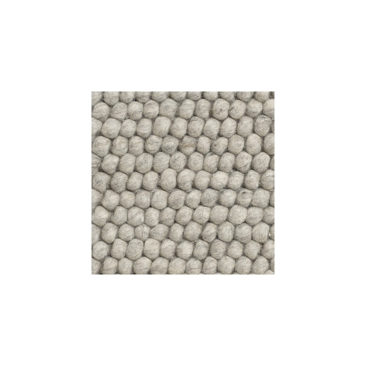 140x200cm - gris clair - tapis Peas