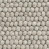 140x200cm - soft grey - Peas rug