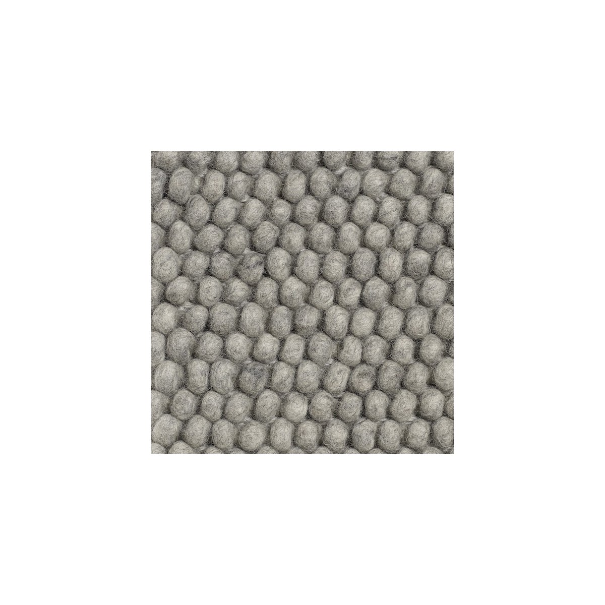 170x240cm - medium grey - Peas rug