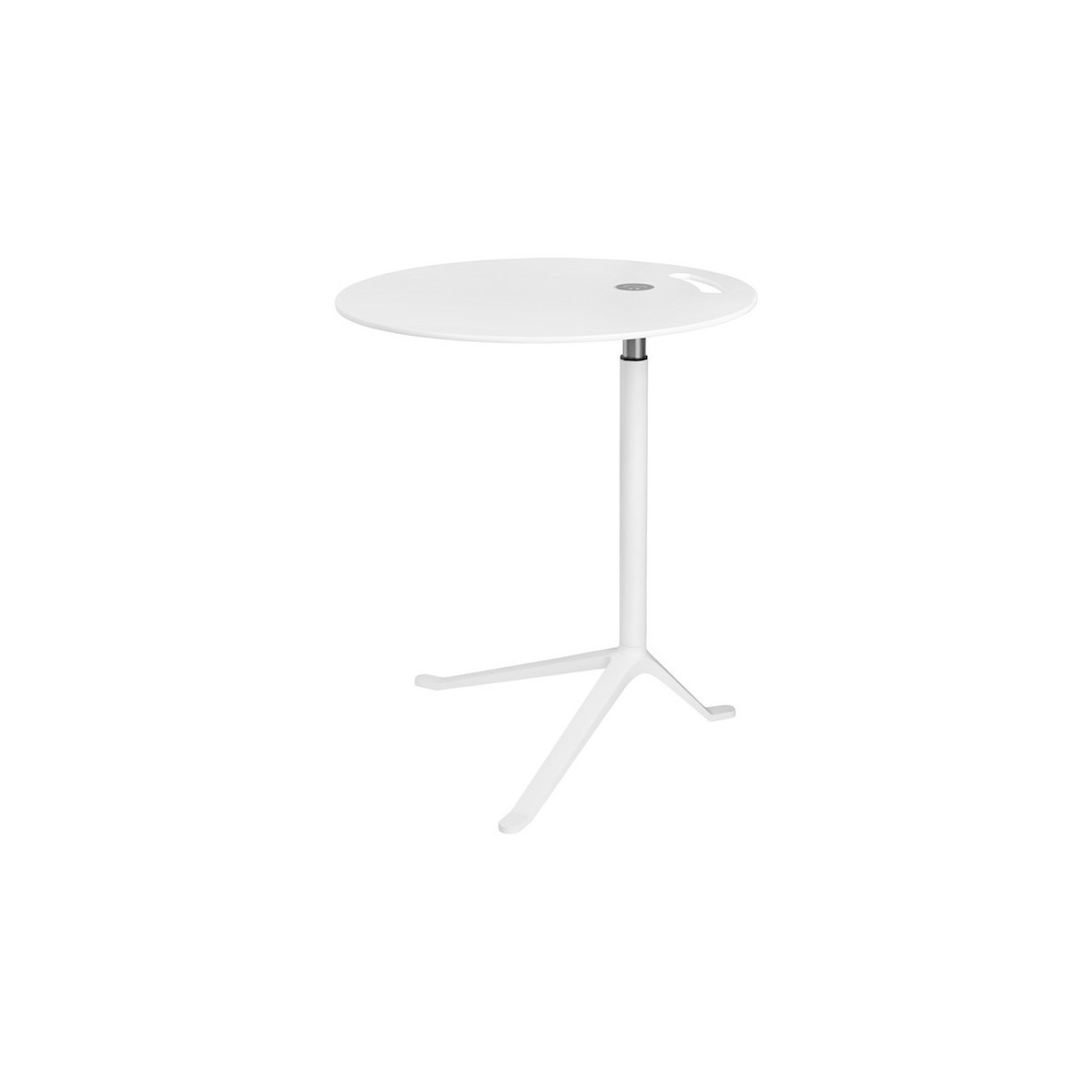 KS11 Little Friend table (Adjustable height) – White / White