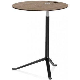Table Little Friend KS11 (Hauteur ajustable) – Chêne / Noir