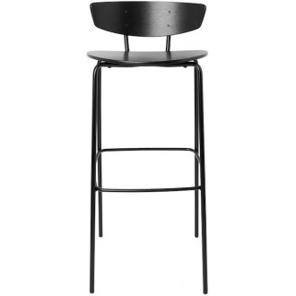 H76cm - black - Herman bar stool