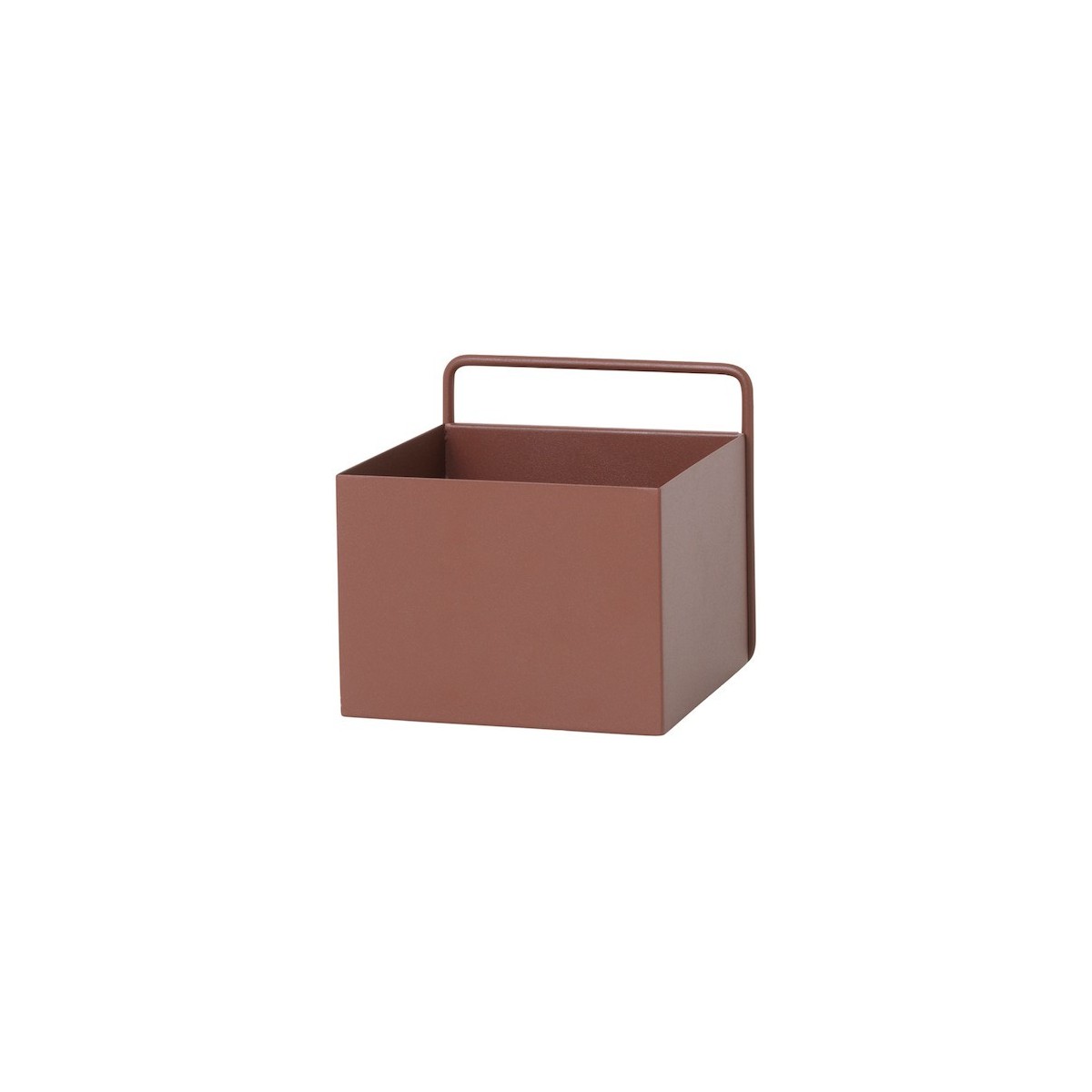 EPUISE - marron rouge - Wall Box carrée