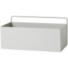 ÉPUISÉ - gris clair - Wall Box rectangulaire*