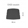 Seat cushion for CH22 Lounge chair