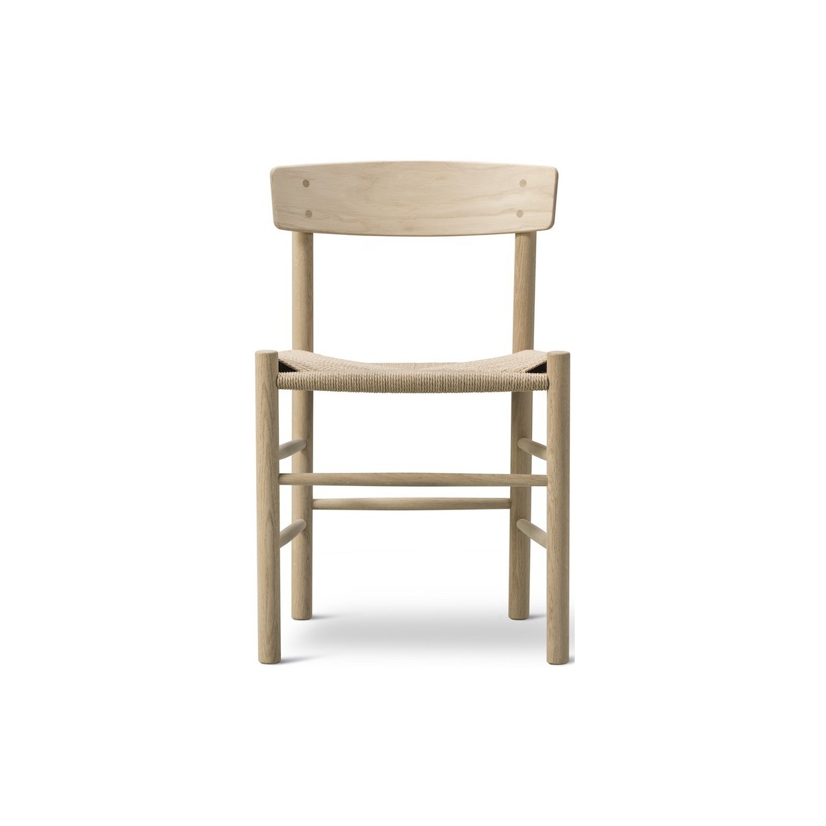 J39 Chair – soaped oak + natural paper cord
