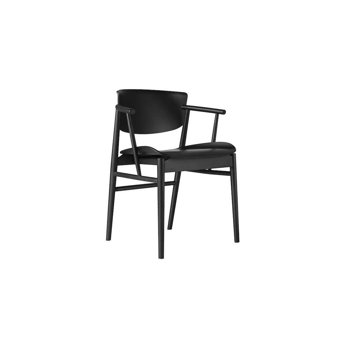 N01 chair - black oak