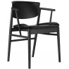 chaise N01 – chêne noir