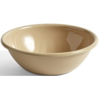 brown bowl - Enamel