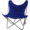 ink blue - black structure - AA Butterfly chair