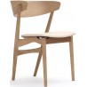 Spectrum Honey Sørensen leather + oiled oak - Sibast 7 chair