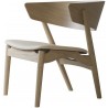 Spectrum Honey Sørensen leather + oiled oak - Sibast 7 lounge chair