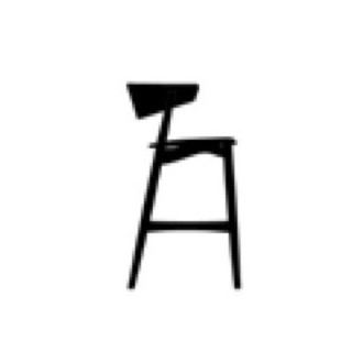 H90cm - Sibast 7 counter stool