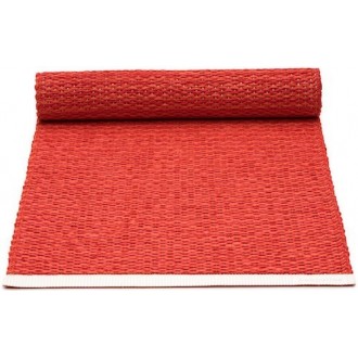 36x100cm - red / coral red - Mono table runner