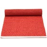 36x100cm - red / coral red - Mono table runner