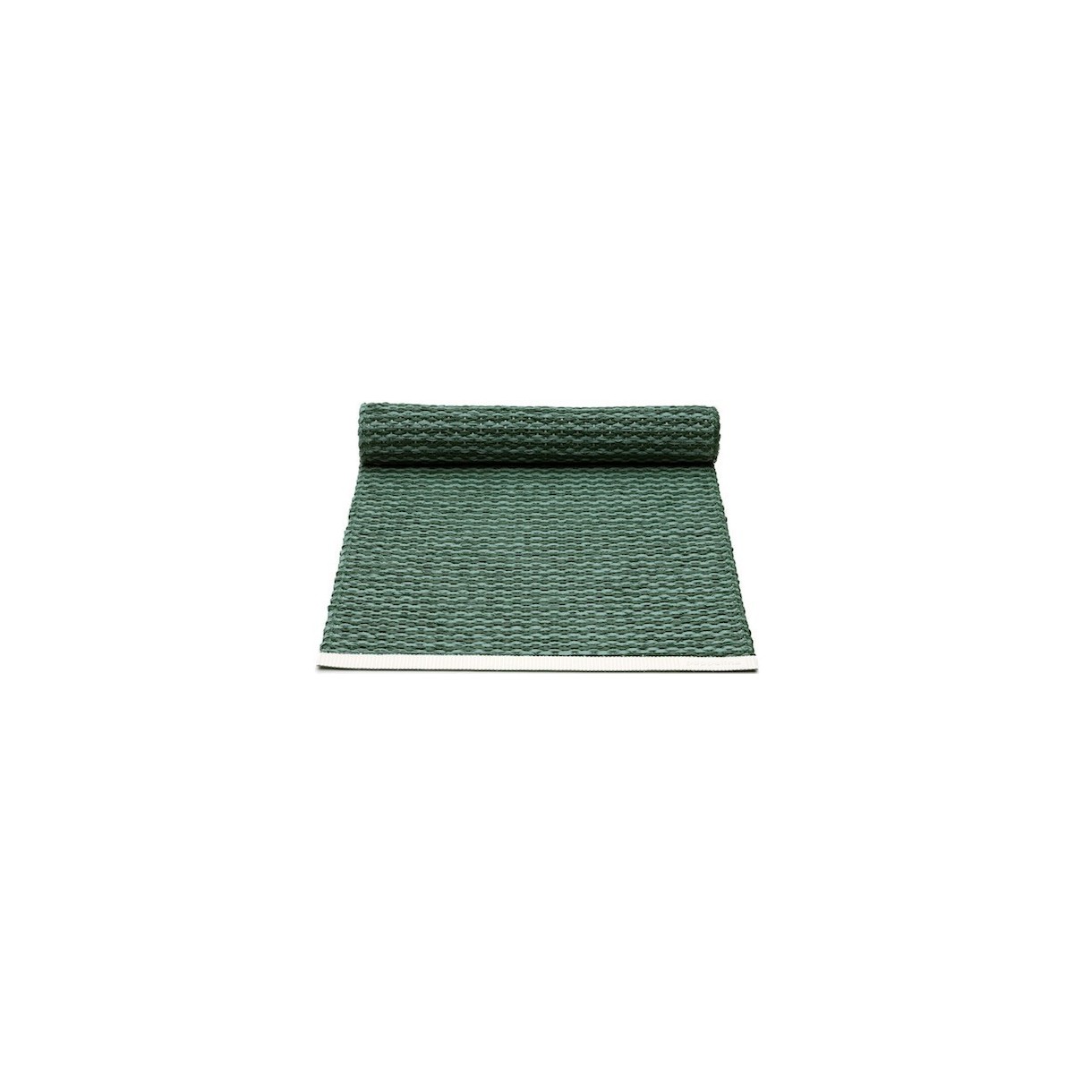 36x100cm - vert foncé / jade - chemin de table Mono