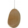 hanging Egg chair - natural - outdoor version