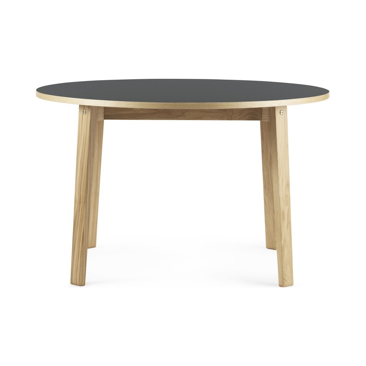 grey - Ø120cm - round dining Slice table