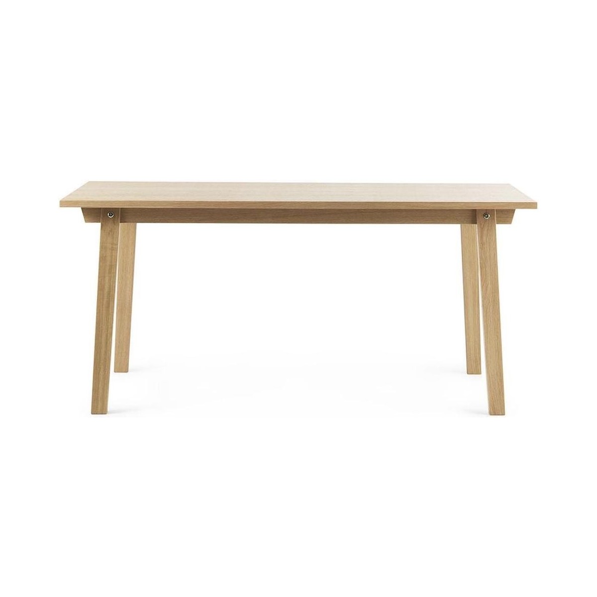chêne - 84x160cm - table rectangulaire Slice