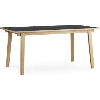grey - 84x160cm - rectangular dining Slice table