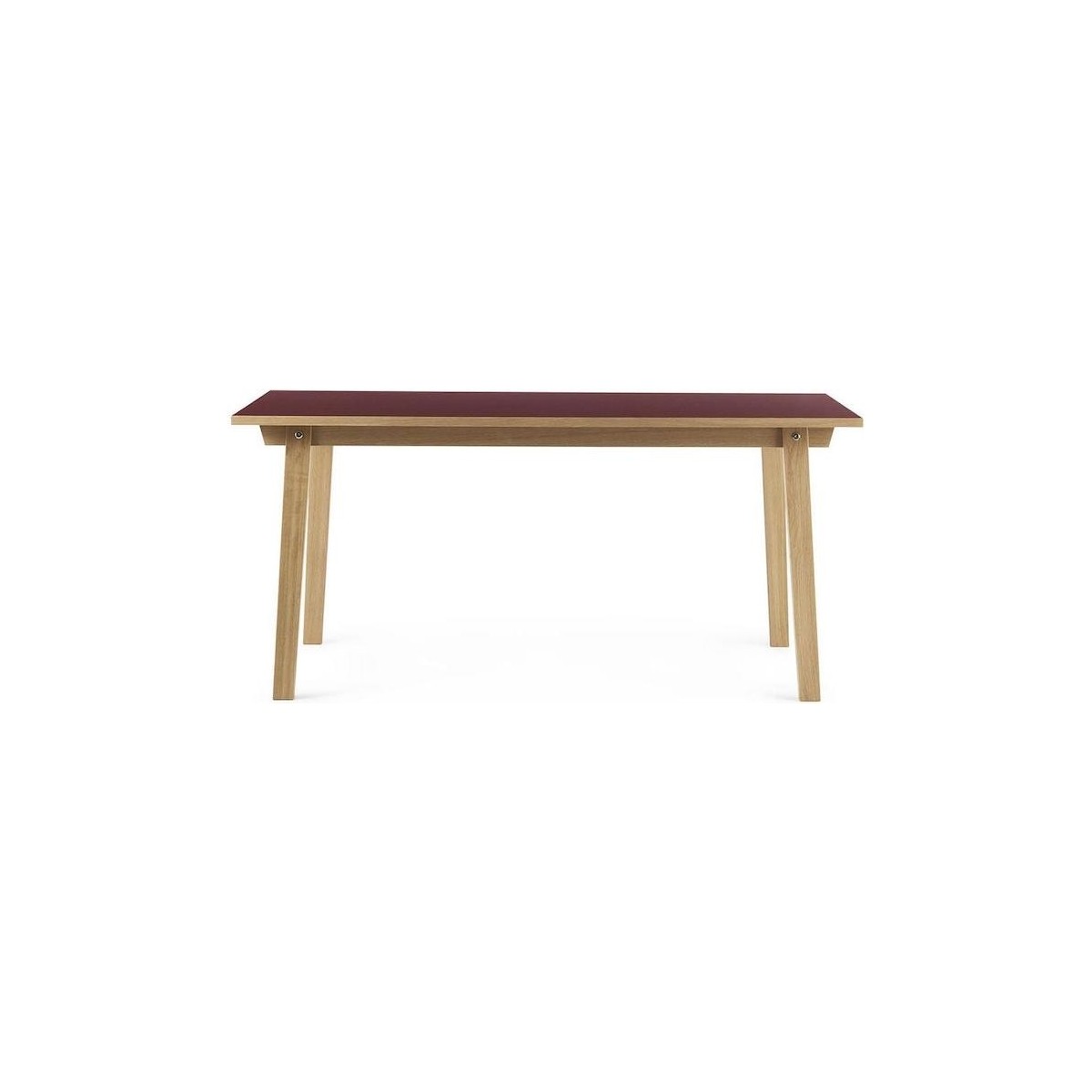 Burgundy - 84x160cm - rectangular dining Slice table