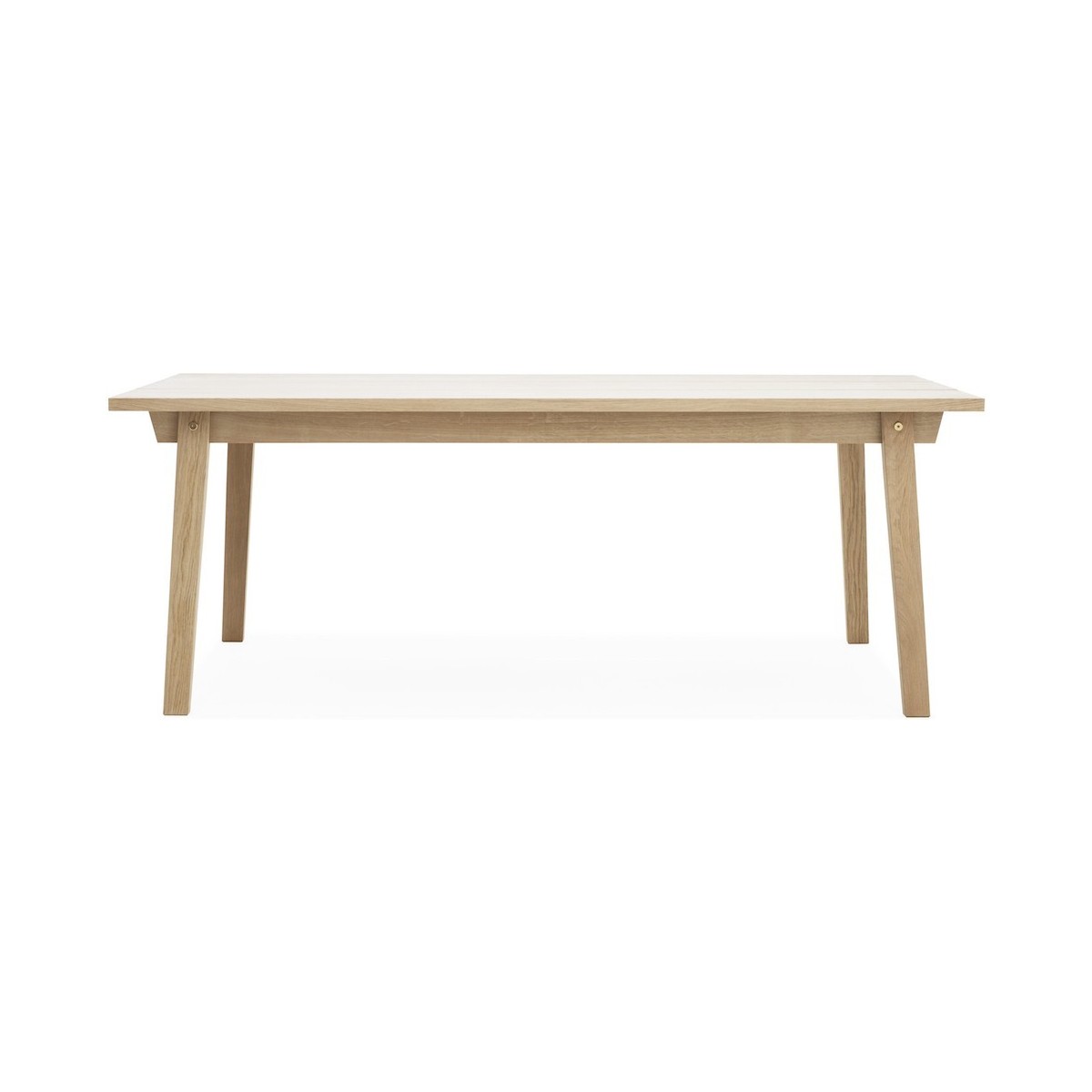 chêne - 90x200cm - table rectangulaire Slice