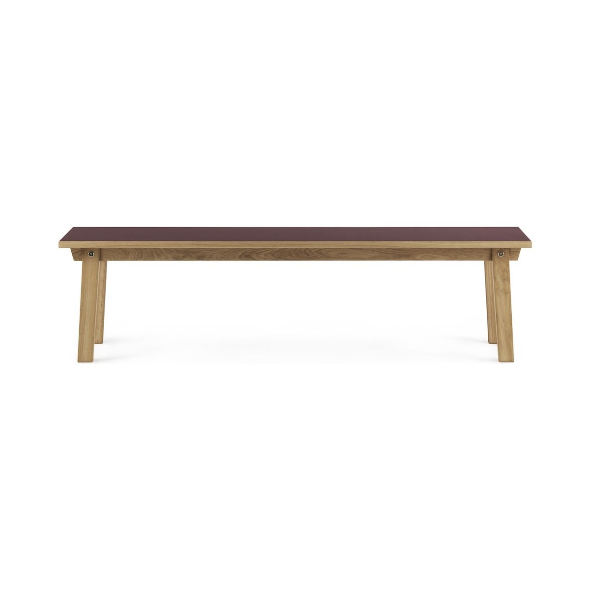 SOLD OUT Burgundy - 38x160cm - Slice bench