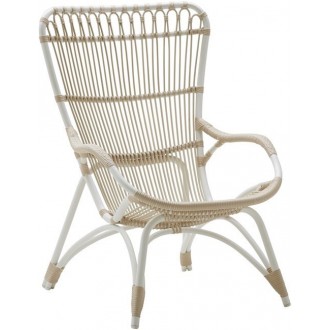 patinated white - Monet armchair - outdoor version
