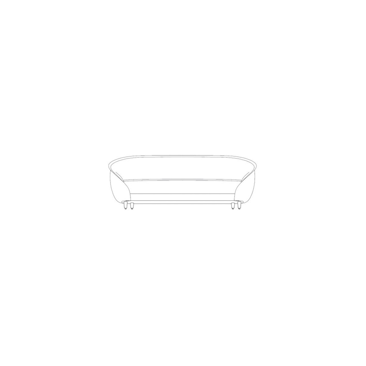 215x100cm - Revers sofa