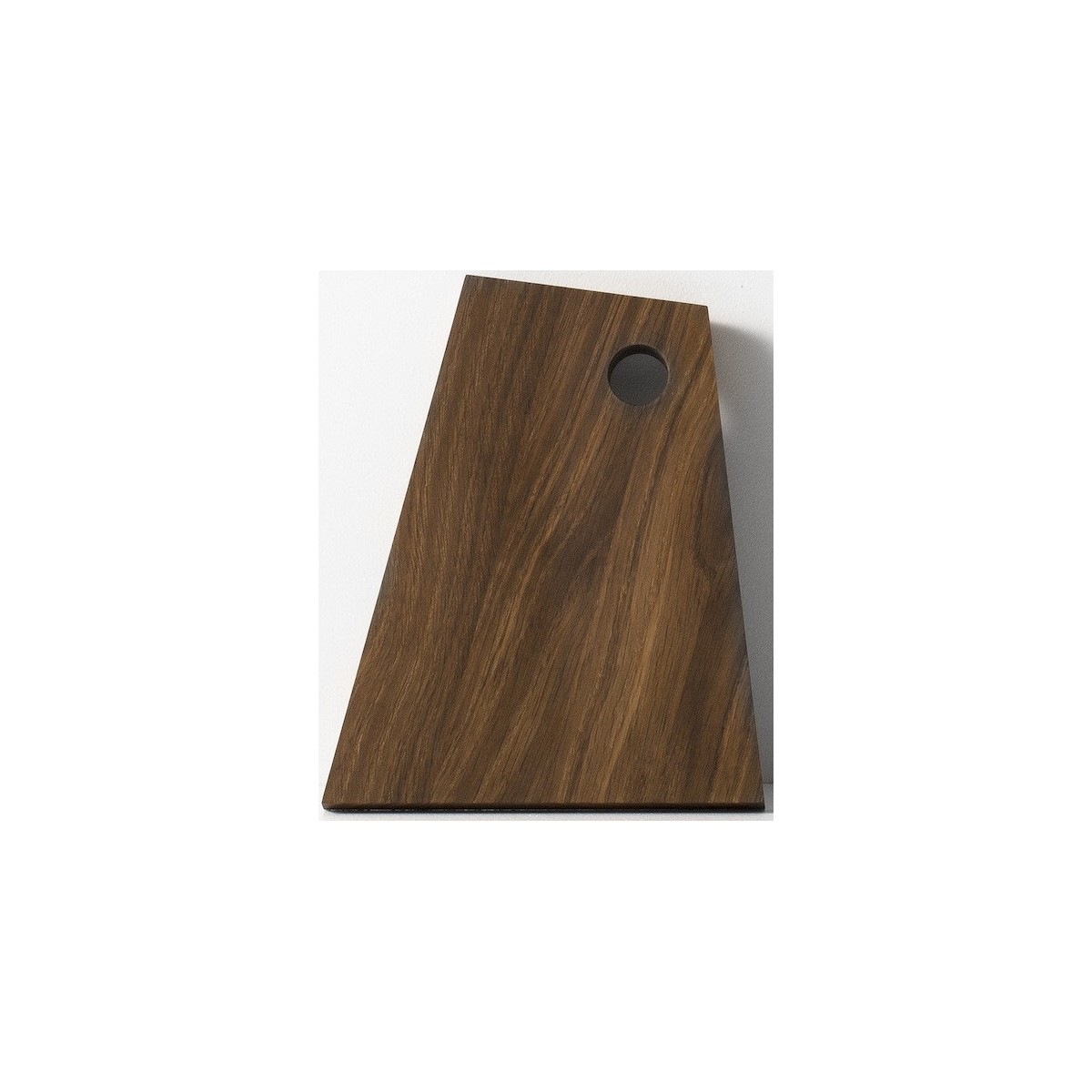 smoked oak - small Asymmetric cutting board