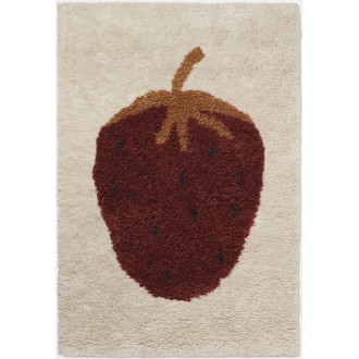 large - strawberry - Fruiticana tufted rug