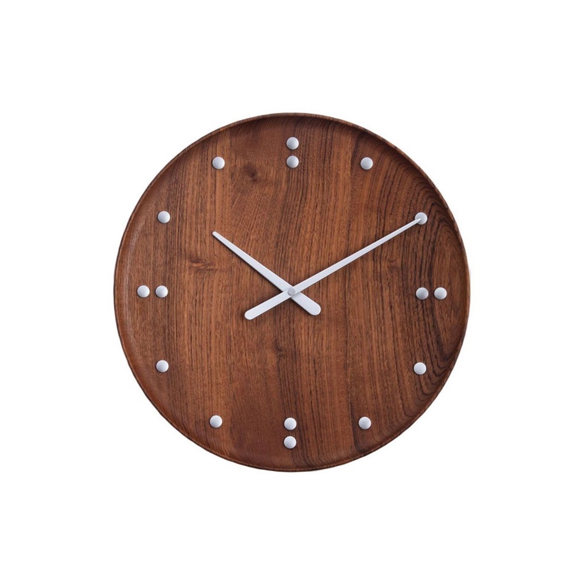 Ø35cm – FJ Clock – Teck