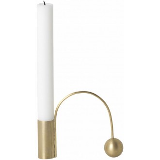 brass - Balance candle holder