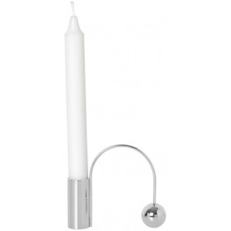 chrome - Balance candle holder