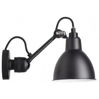 black / round black - Gras 304 - wall lamp