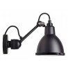 black / black - Gras 304 bathroom - CL I - wall lamp