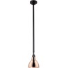 black / round copper - Gras 300 - ceiling lamp