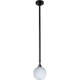 black / glassball Ø175mm - Gras 300 - ceiling lamp
