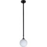 black / glassball Ø175mm - Gras 300 - ceiling lamp