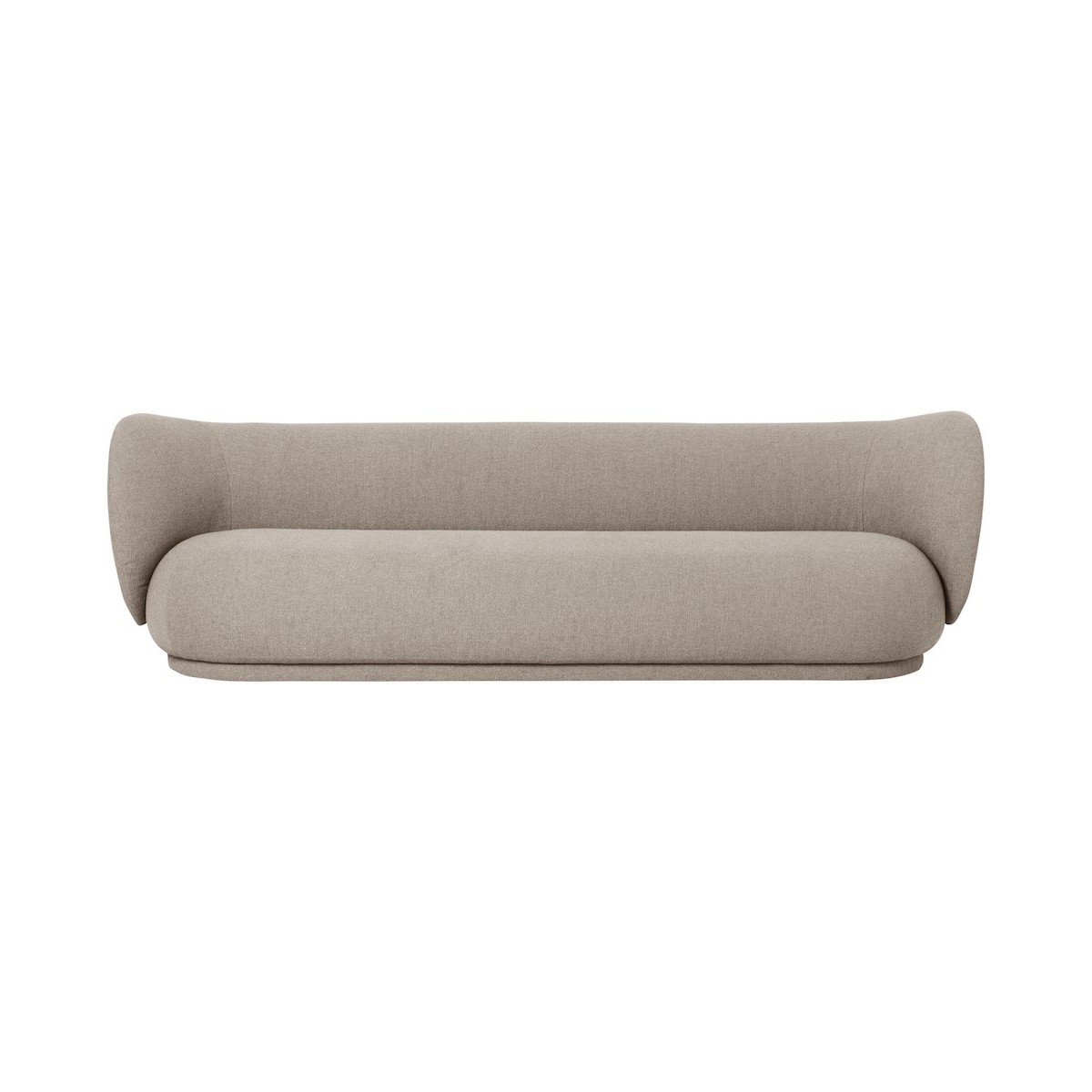 Rico 4-seater sofa – Bouclé sand