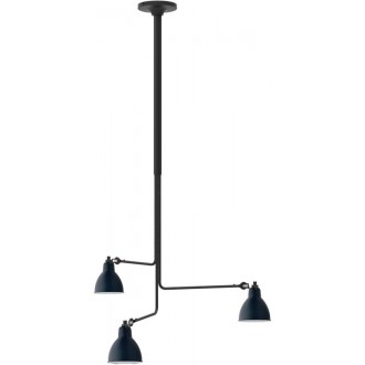 black / round blue - Gras 315 - ceiling lamp (BL-BLUE)