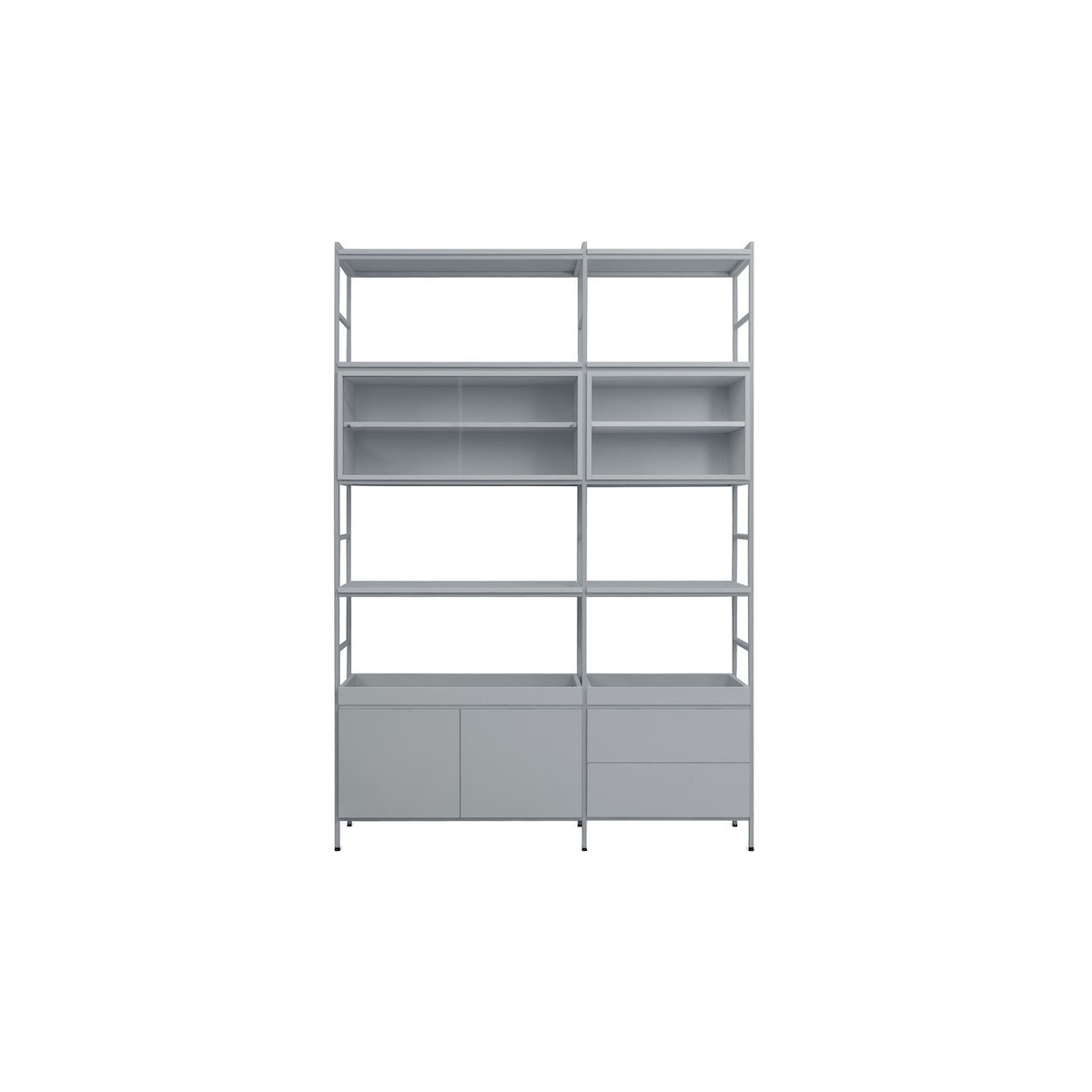 grey kitchen storage - preconfiguration - MOLTO