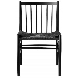 SOLD OUT black paper cord / black beech - J80 chair