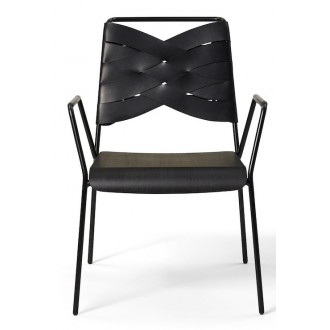 black/black/black - Torso lounge chair