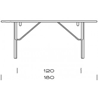 L180cm - table PP85/180