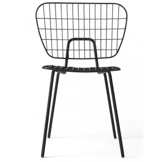 black - WM String dining chair