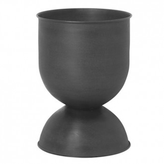 S - Hourglass pot - Black