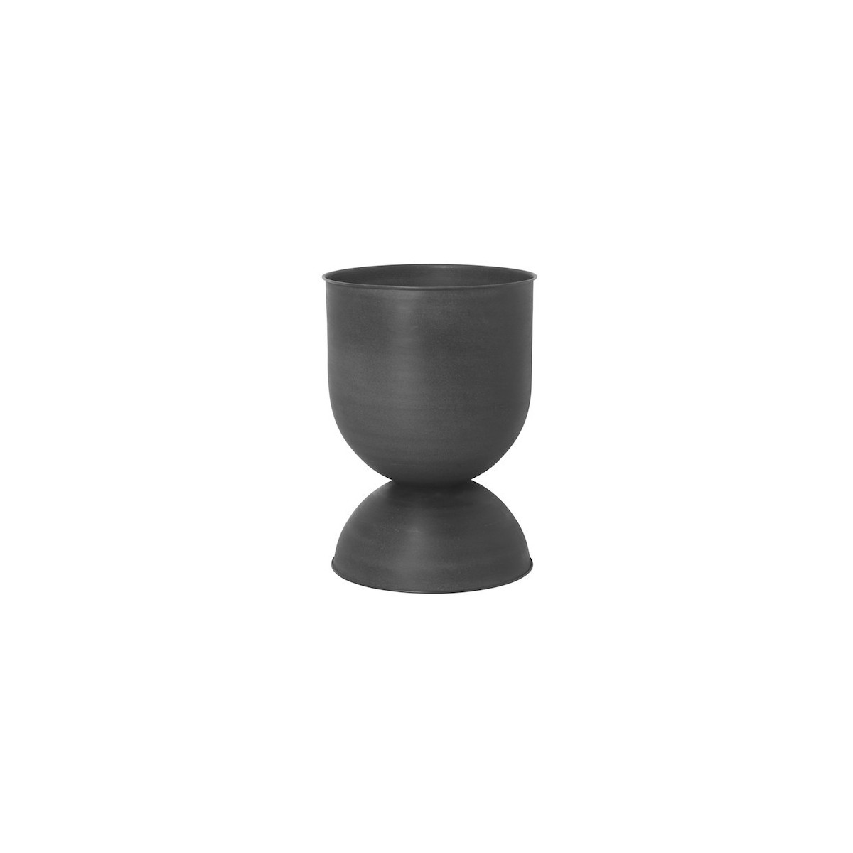 M - Hourglass pot - Black